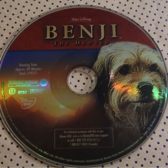 Benji the Hunted DVD DISC ONLY - Picture 1 of 1